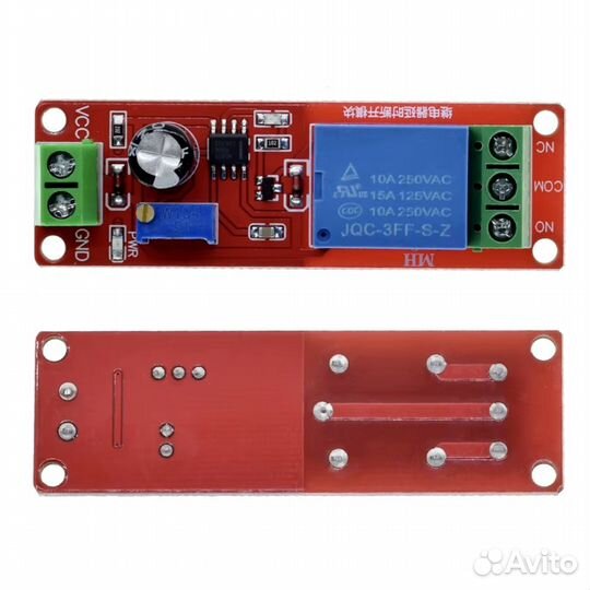 Модуль реле 5V с таймером NE555