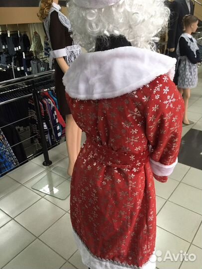 Костюм мороза детский (152-158)