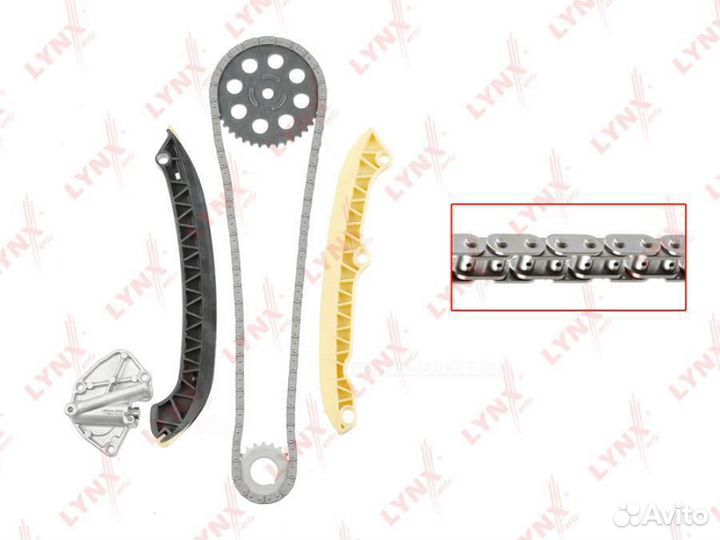 Lynxauto TK-0104 Комплект цепи грм