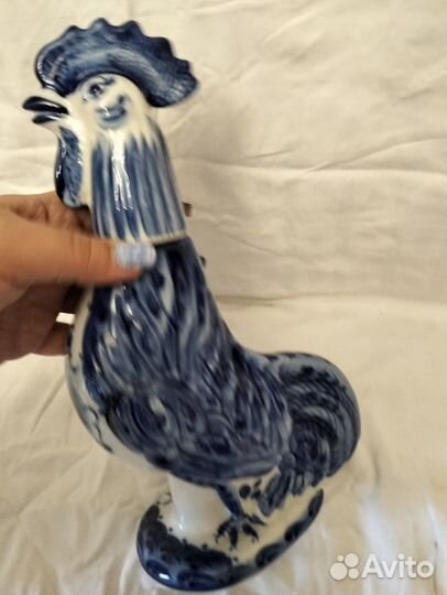 Штофы фарфоровые, гжель