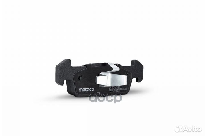 Колодки тормозные передние к-кт '3000-184 metaco