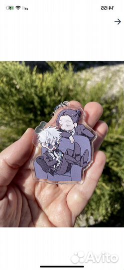 Брелки Годжо и Гето Сатосуги