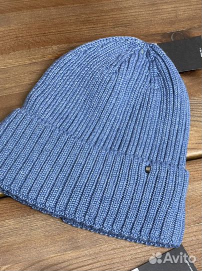 Шапка бини мужская зимняя на флисе