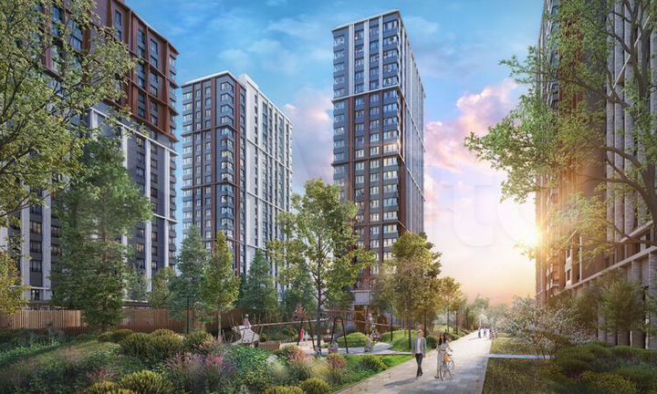 2-к. квартира, 71,5 м², 16/19 эт.