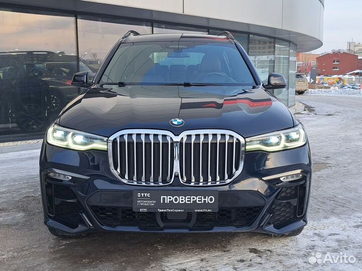 BMW X7 3.0 AT, 2019, 128 000 км