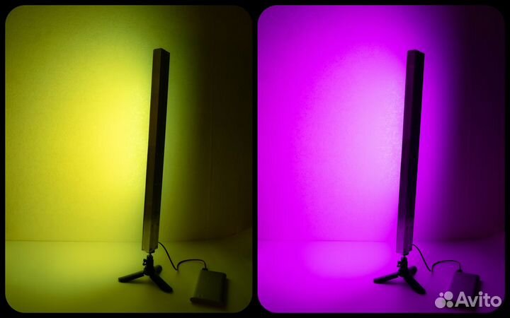 Светодиодная лампа, Цветной свет для фото и видео