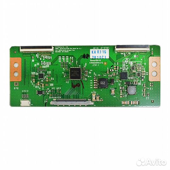Плата T-Con 6870C-0401B телевизора LG