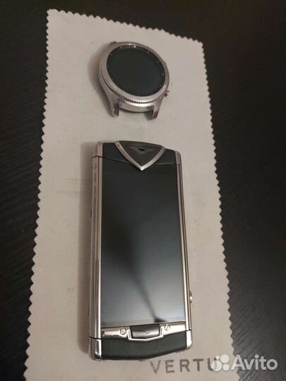 Vertu Constellation T нержавеющая сталь черная кожа, 16 ГБ
