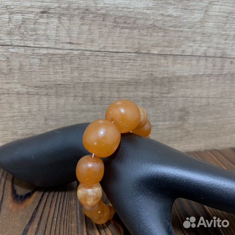 Винтажный Янтарный Браслет Сделано В СССР Ретро