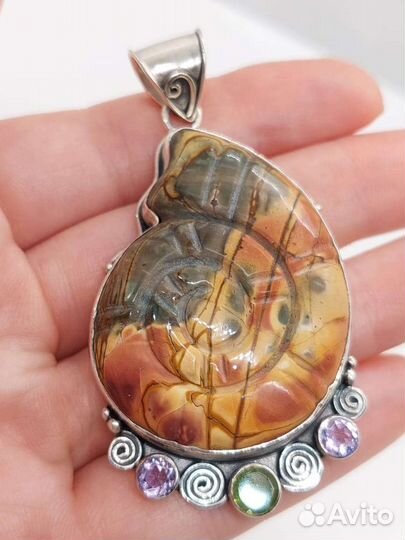 Кулон Спираль времени