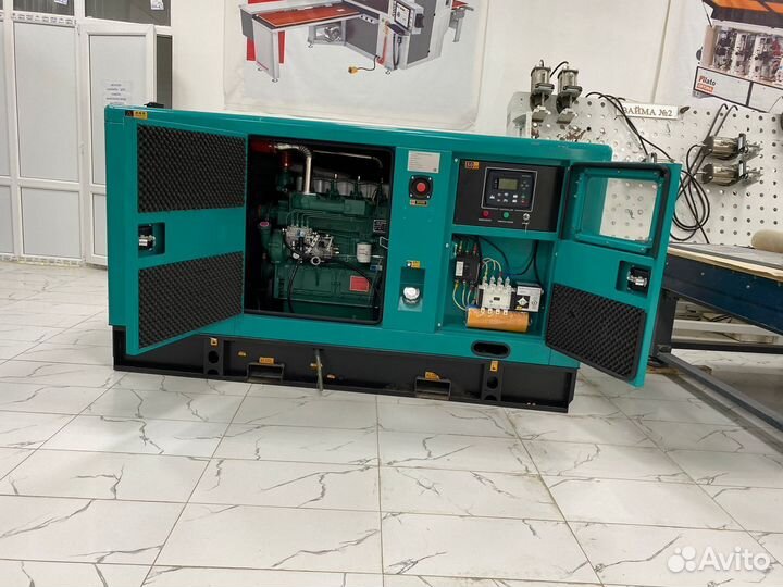 Дизельный генератор 80 кВт (в кожухе)