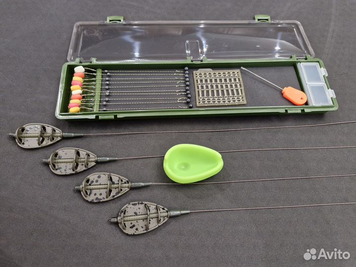 Карповый монтаж Флэт метод фидер - Flat feeder 2