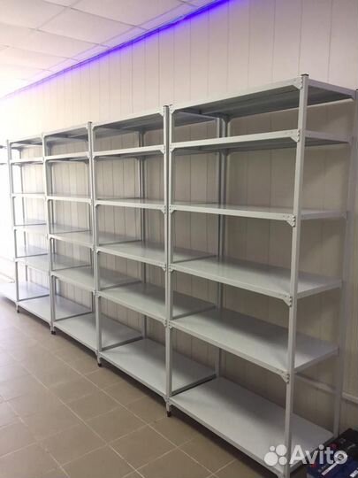 Стеллажи металлические