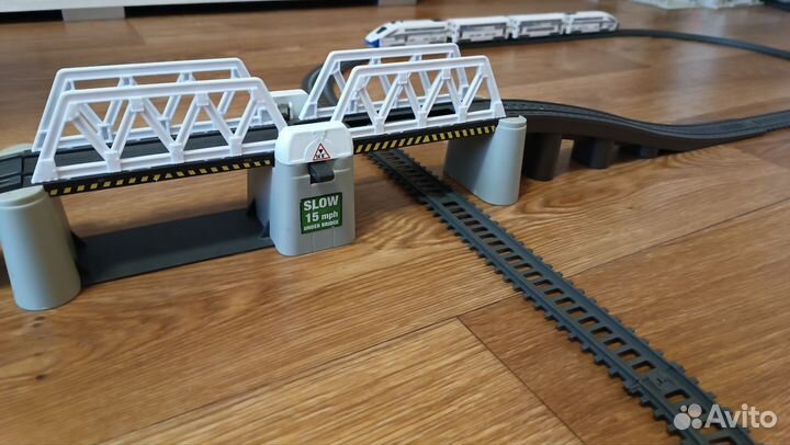 Железная дорога Power train с мостом