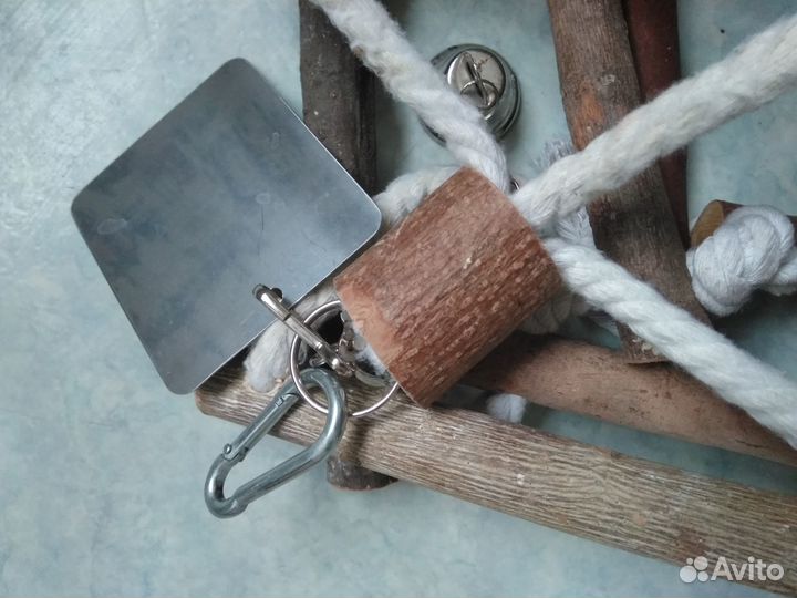 Качели для попугая