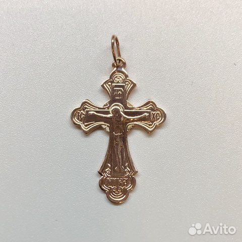 Золотой крест 585 пробы