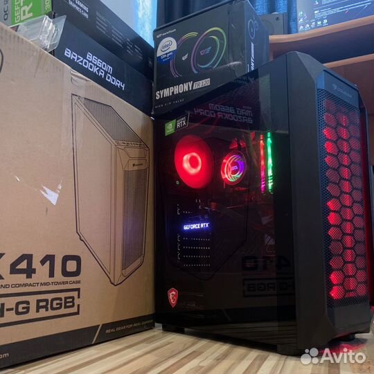 Игровой пк intel 13 Gen RTX 16 Гб 750 ссд