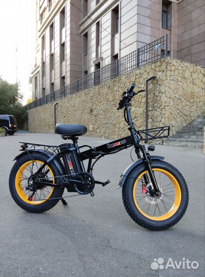 Электровелосипед складной v5 PRO
