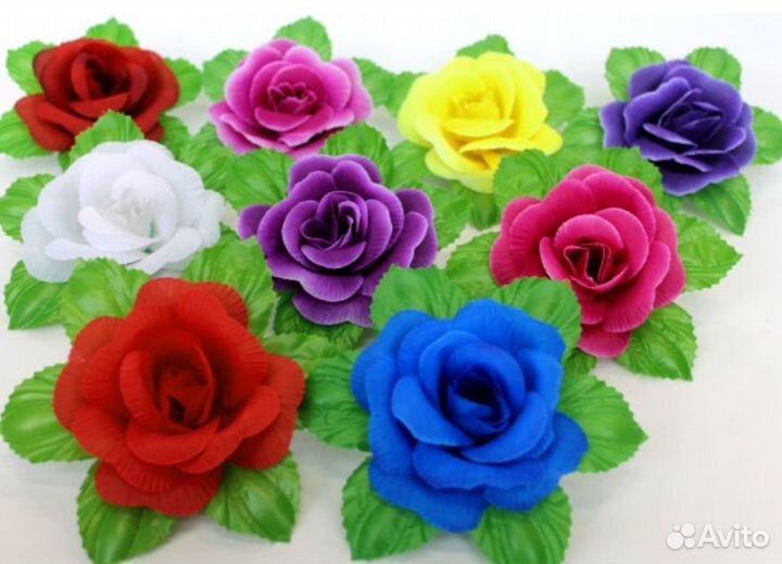 Головы искусственных цветов