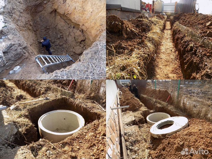 Автономная канализация под ключ. В любой грунт