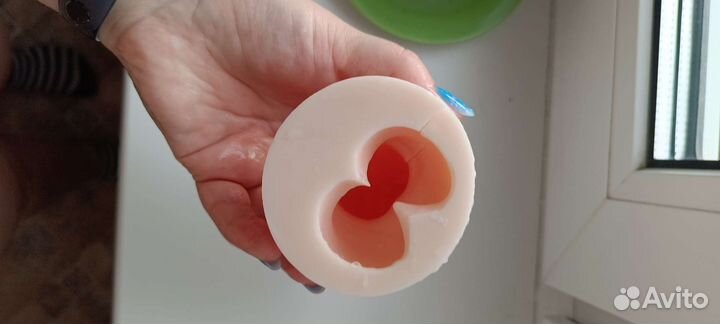 Молд для свечей женский торс, Молд для мыла, гипса