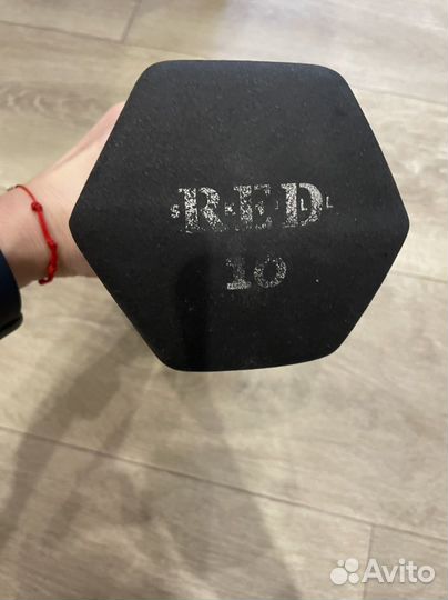 Гантеля 10 кг