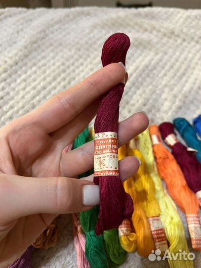 Нитки мулине СССР