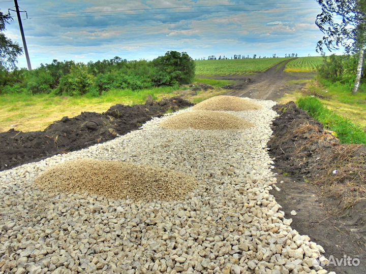 Купить гравий щебень