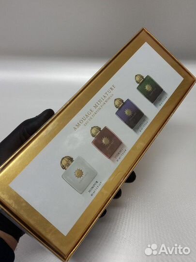 Подарочный набор мирового бренда amouage 4*30 мл