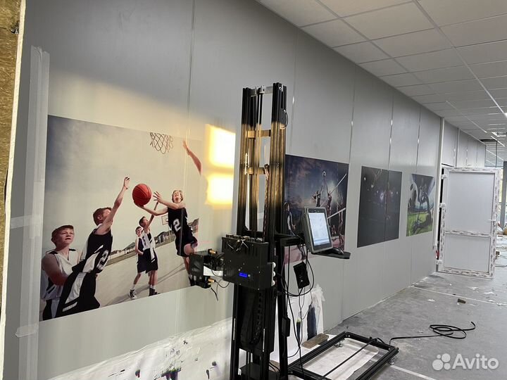 Печать изображений на стенах