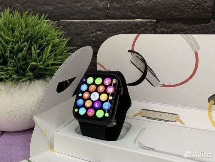 Apple Watch 7 Premium с Яблоком и Ориг коробкой