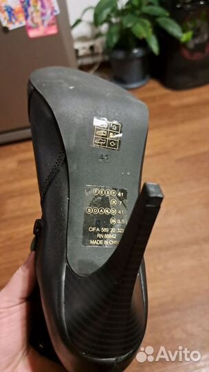 Ботильоны натуральная кожа 41 размер новые