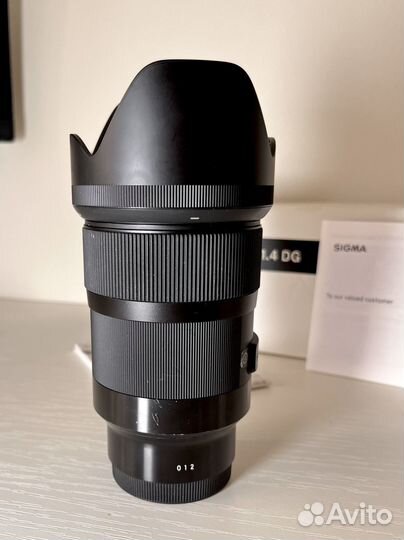 Объектив Sigma AF 35mm f/1.4 DG HSM Art Sony E