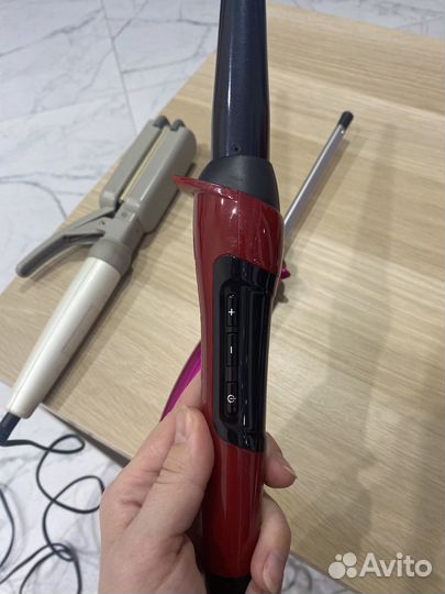 Щипцы для завивки волос гафре конусная