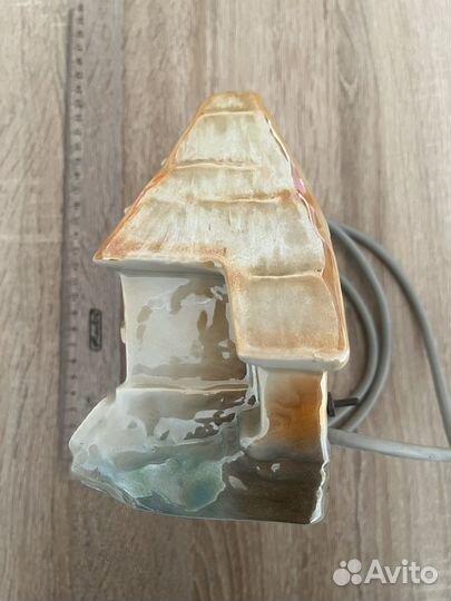 Фарфоровый домик ночник