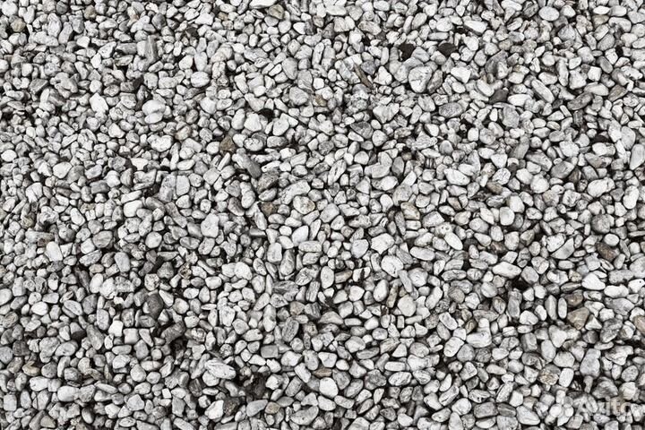 Щебень гравийный, все фракции