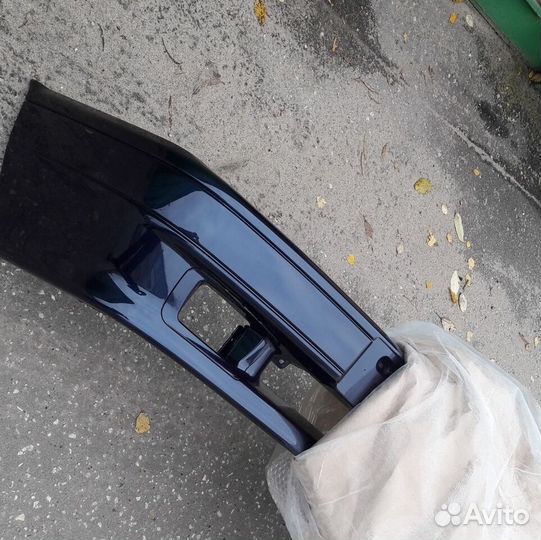 Бампер ваз 2114 2115 окрашенный в цвет Робин Гуд