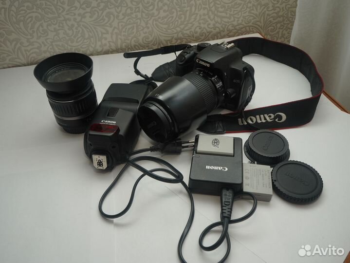 Зеркальный фотоаппарат canon 1000d