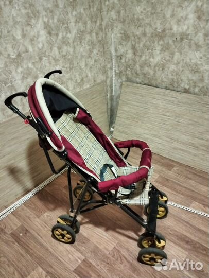 Прогулочная коляска трость бу