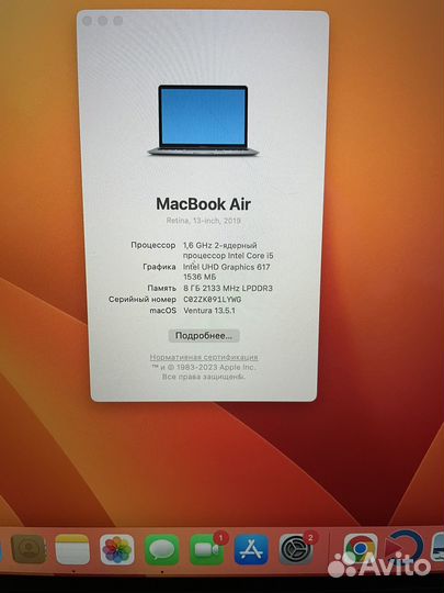 Apple MacBook air a1932