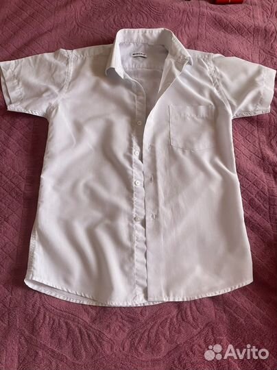 Рубашка белая для мальчика