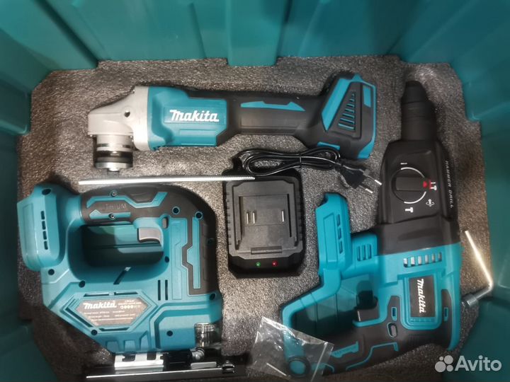 Аккумуляторный набор макита 7 в 1