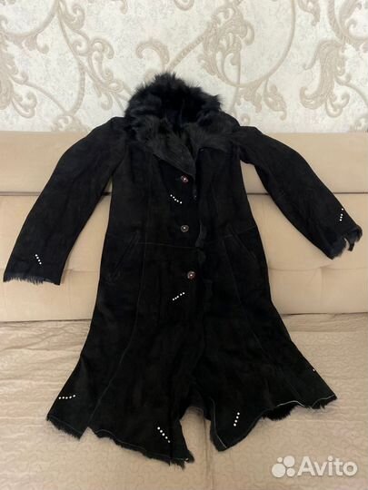 Дубленка женская 48 50 бу