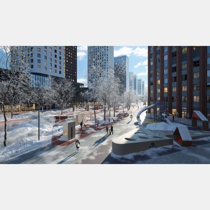 1-к. квартира, 38,5 м², 8/43 эт.