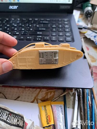 Танки Первой Мировой войны Modelltrans Roden 1/72