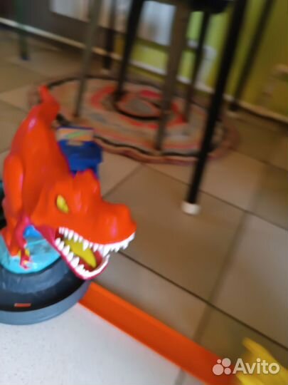 Трек хот вилс, hot wheels тирекс