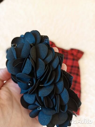 Платье, туфли, повязка для девочки