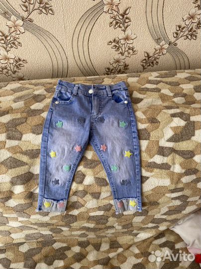 Джинсы на девочку