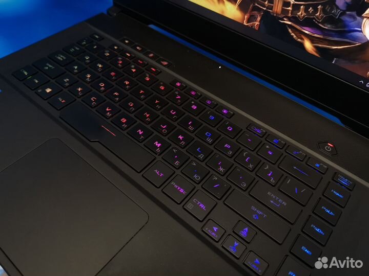 240 Гц Игровой ROG на i7 9750H/RTX 2070/16gb/SSD