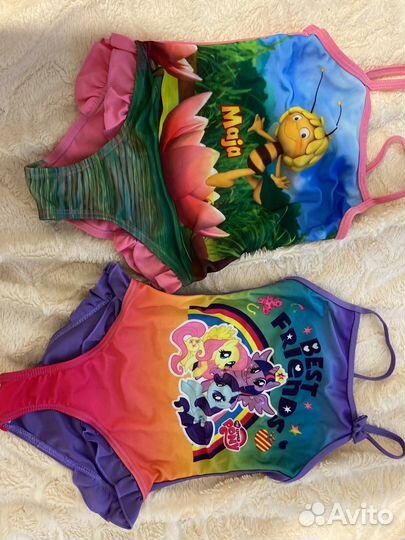 Купальники 116-122 рост для девочки